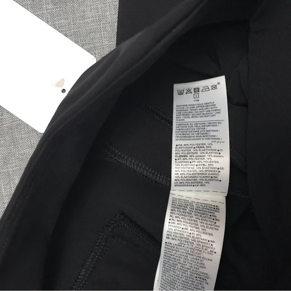 Athleta Black Wide Leg Pants - Picture 5 of 7